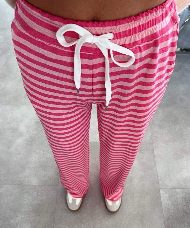 Stoffhose Leonita Rosa Pink Ladypolitan ♡