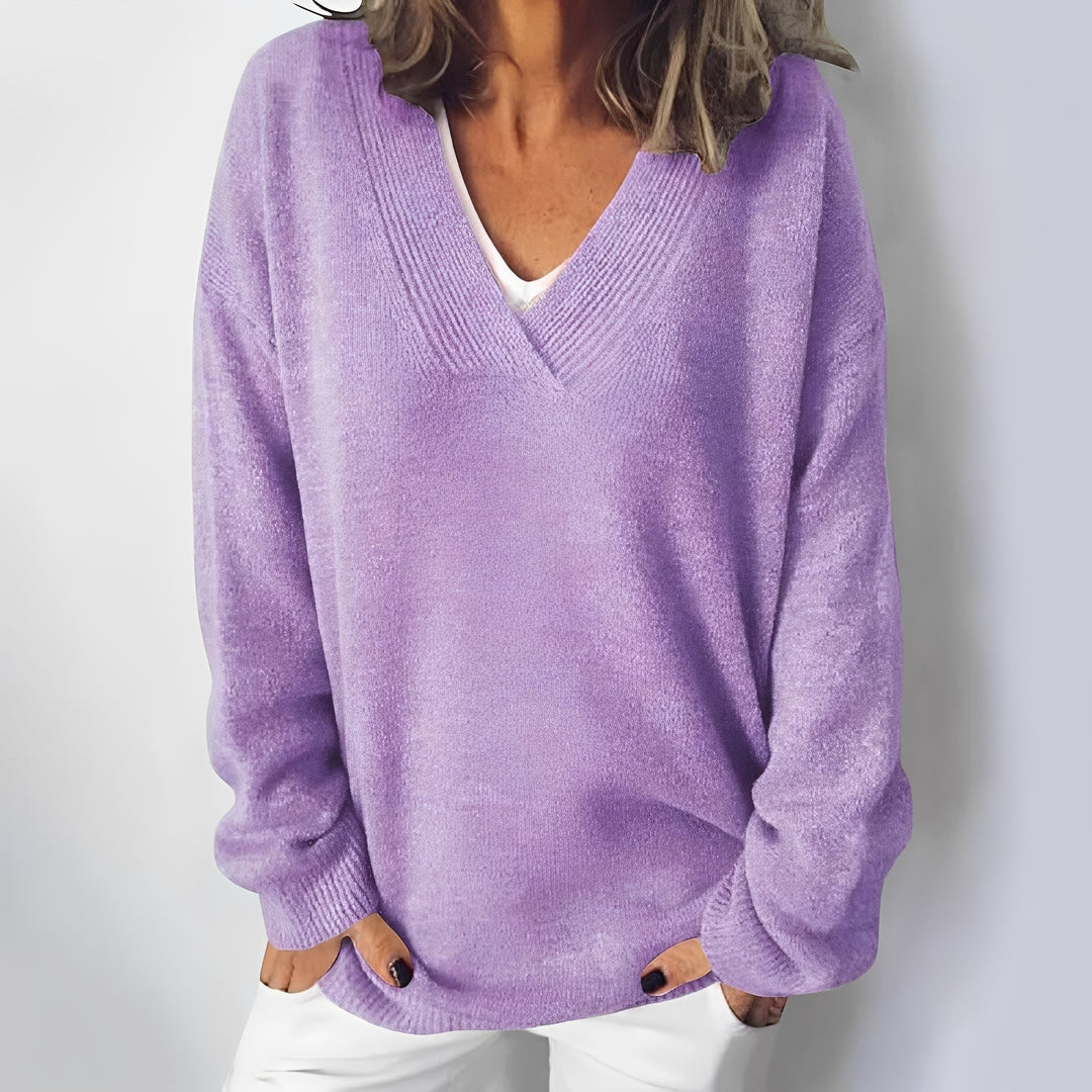 Aradine - Lockerer eleganter Pullover für Frauen