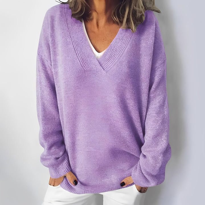 Aradine - Lockerer eleganter Pullover für Frauen