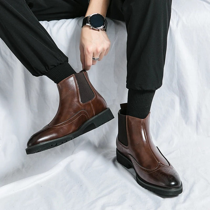 Louis – Genuine Leather Chelsea Boots - Image 8