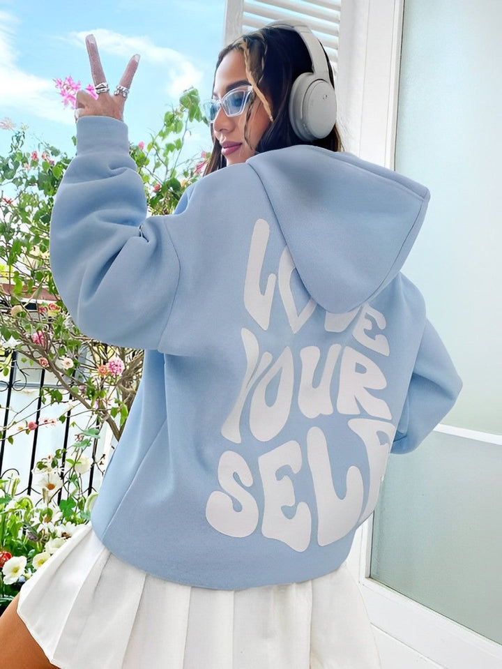 Daria – Gemusterter Hoodie mit hohem Tragekomfort