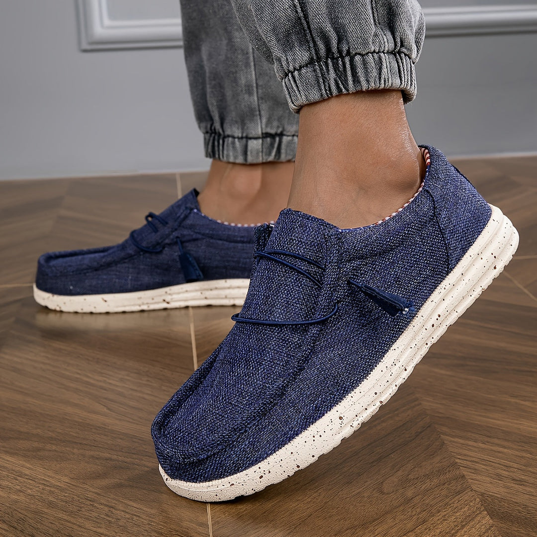 Herren Slipper Mokassin | Bequeme Freizeitschuhe Leicht & Casual
