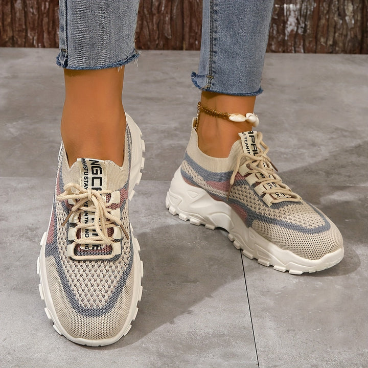 Damen Plateau Schuhe