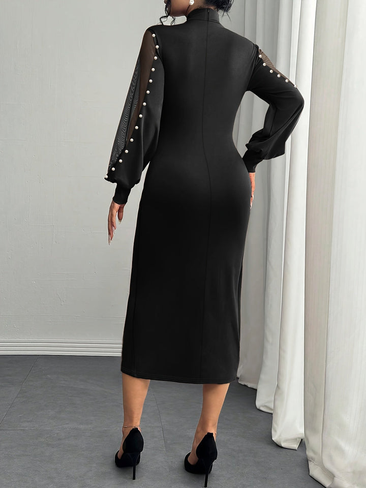Genora – Elegantes Formelles Kleid mit Fließenden Ärmeln