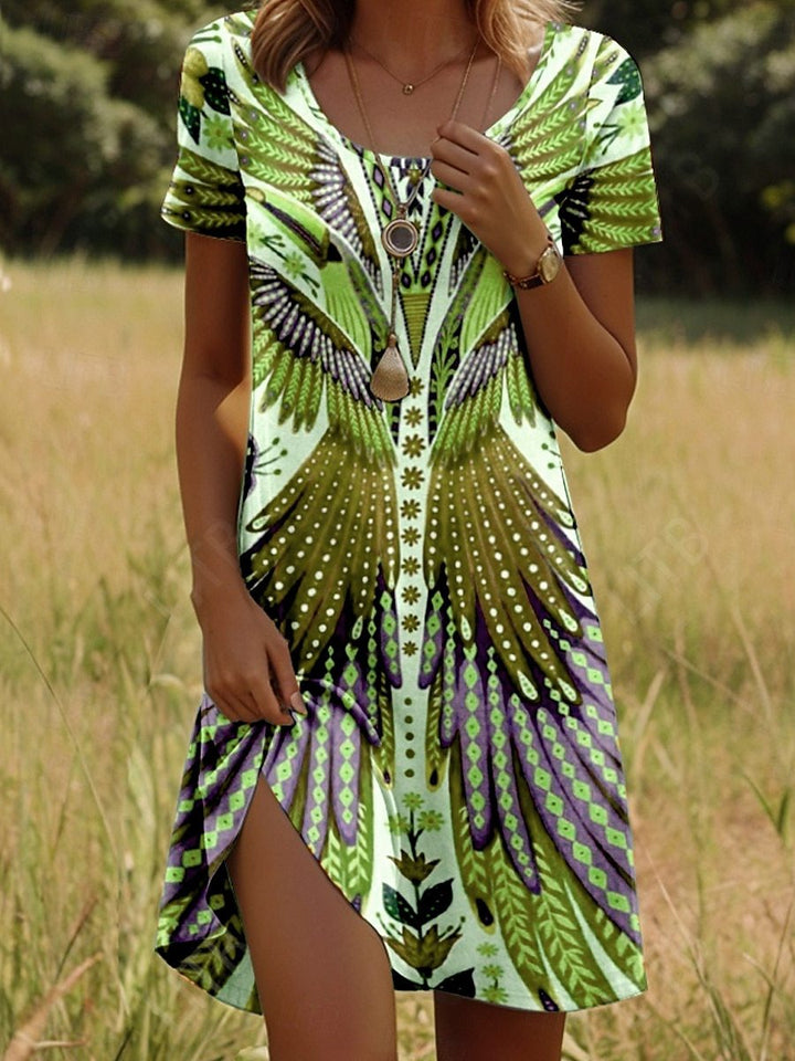 Carina – Trendy Ethnic Summer Dress for Women - Image 4