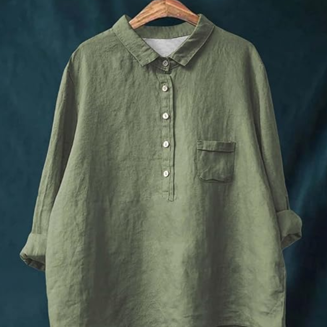 Alice Französische Vintage-Bluse Damen | Elegant & Bequem