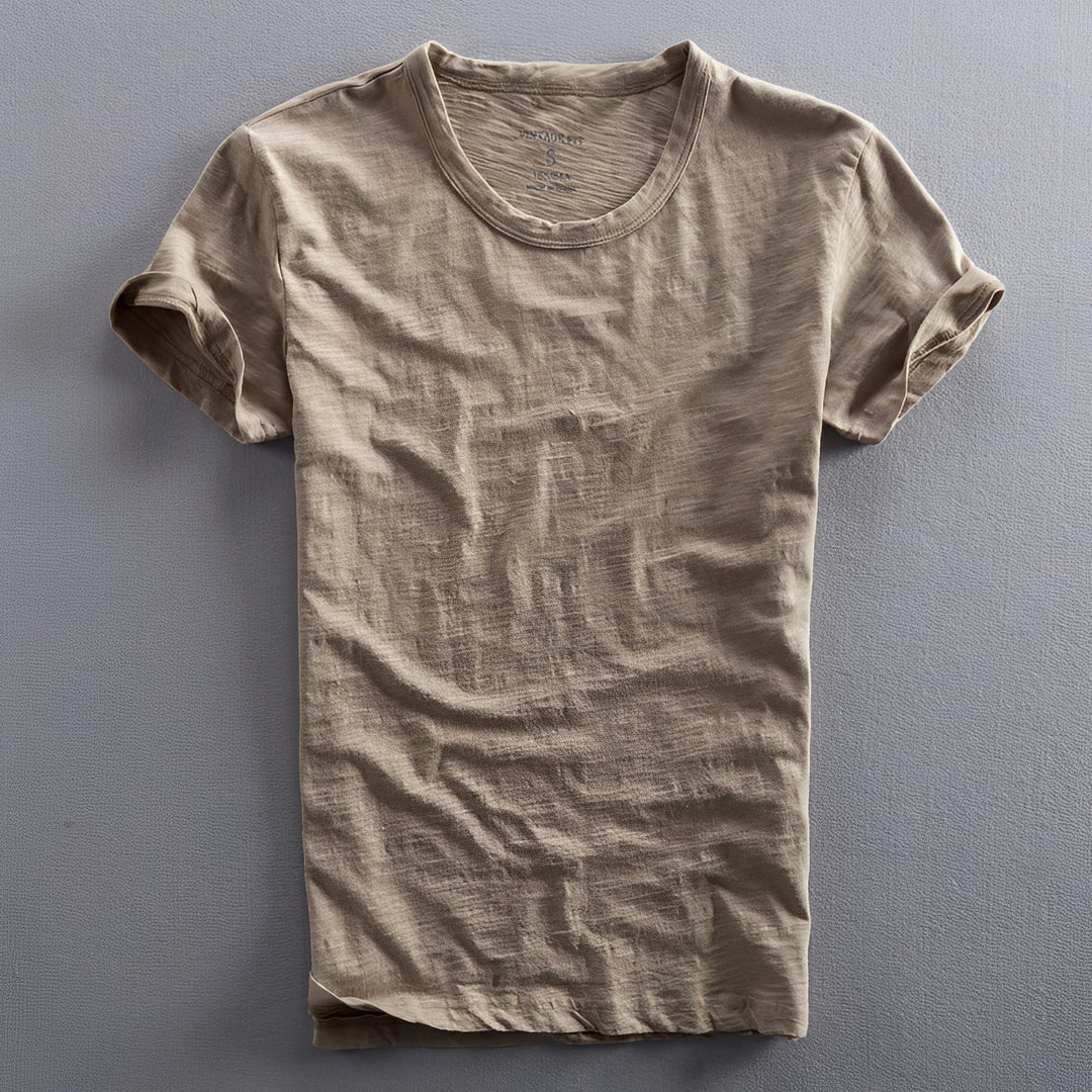 Samuel - Klassisches gewaschenes T-Shirt für Herren