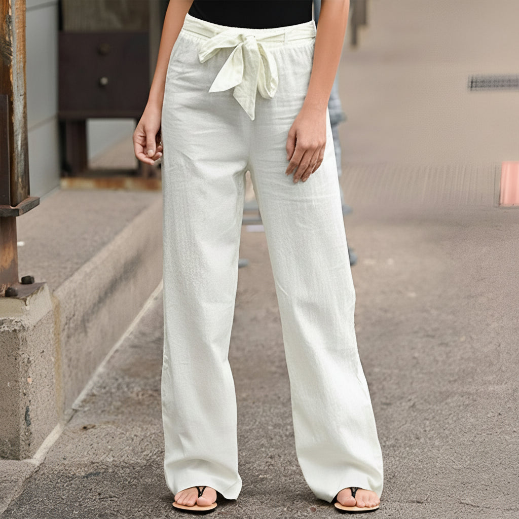 Amie - Weite Hose mit elastischem Bund für Damen