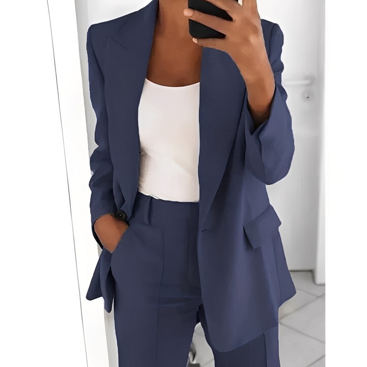 Alexes - Blazer und elegante Hosen für Damen Set