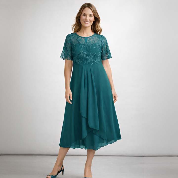 Floraine - Stilvolles Damenkleid