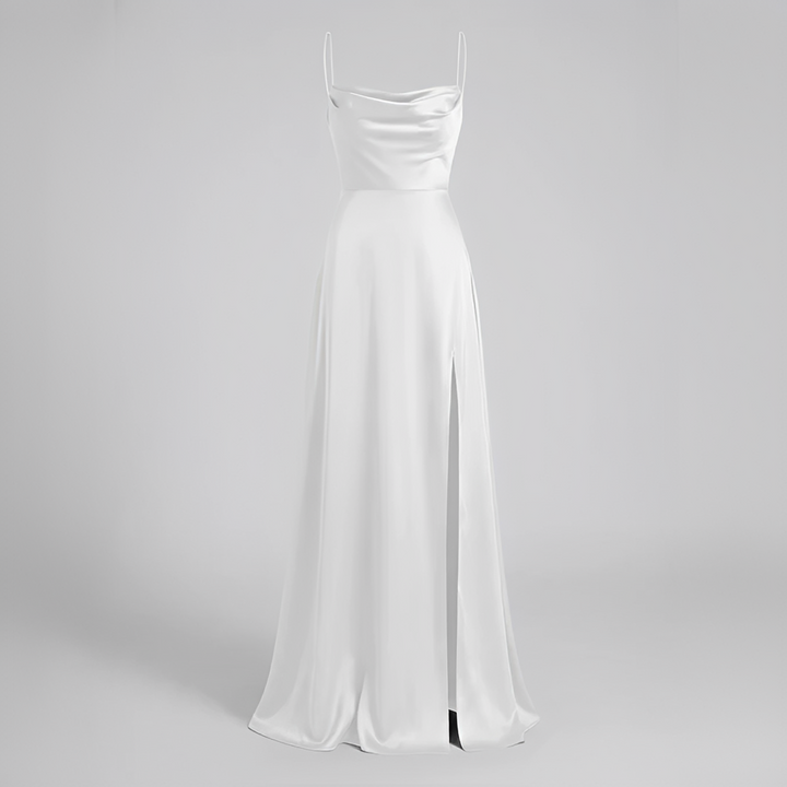 Glenda - Elegant fließendes Damenkleid