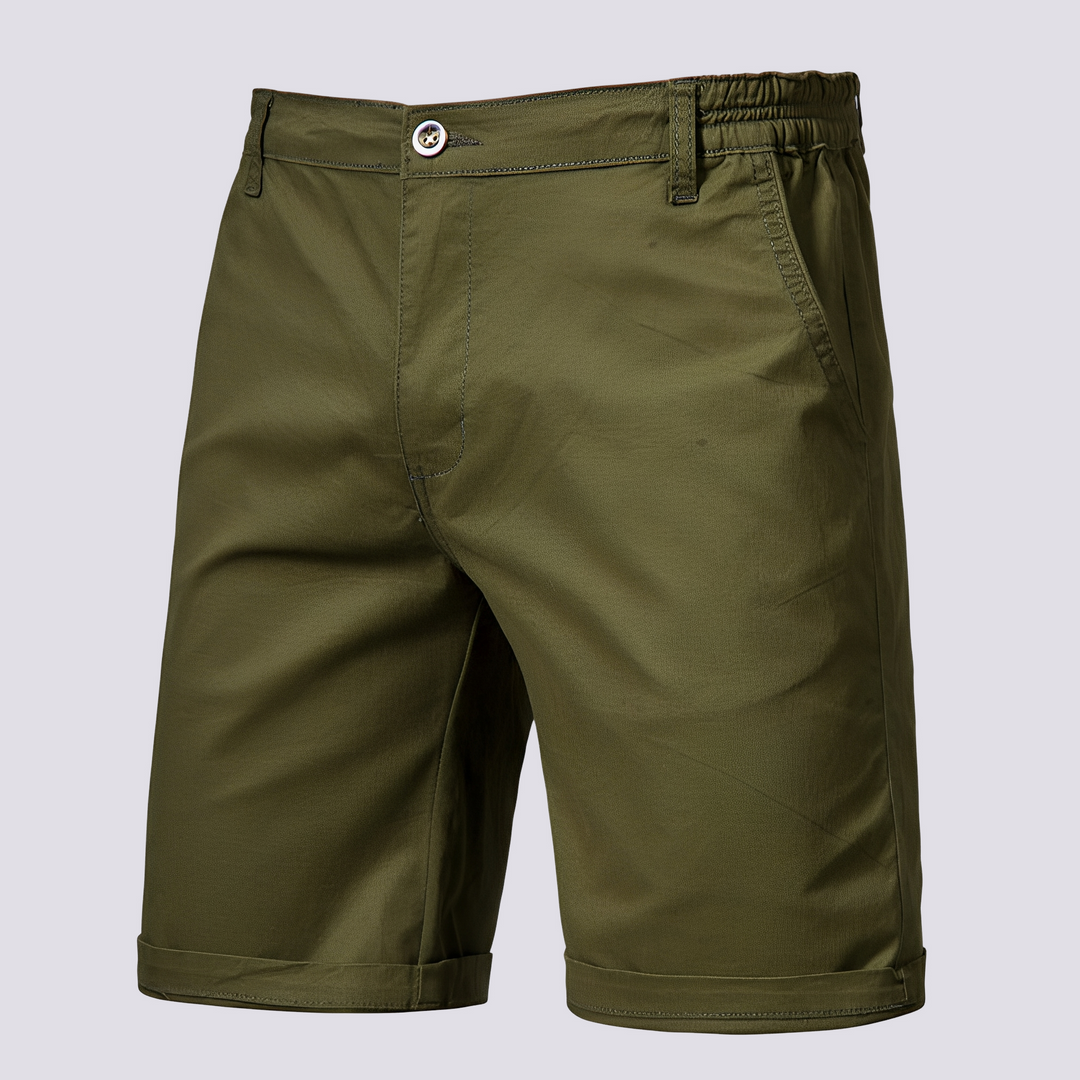 Stevie - Lässige, gerade geschnittene Shorts für Herren