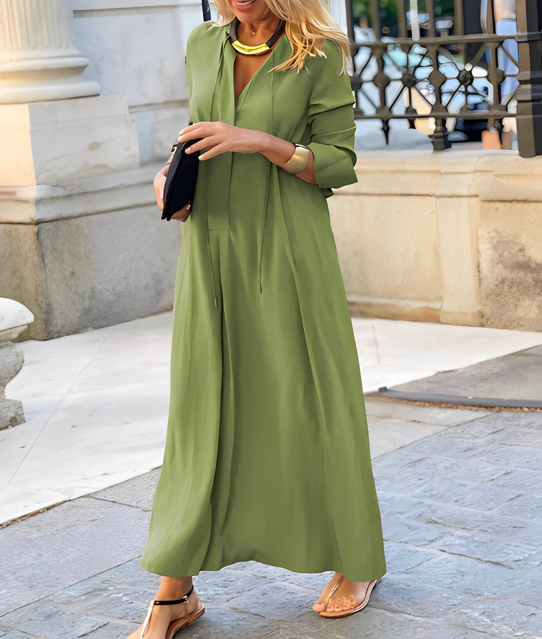 Nicole - Lässiges, locker sitzendes Maxikleid für Damen