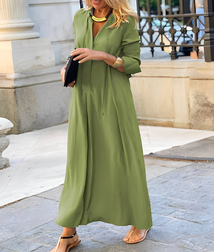 Nicole - Lässiges, locker sitzendes Maxikleid für Damen