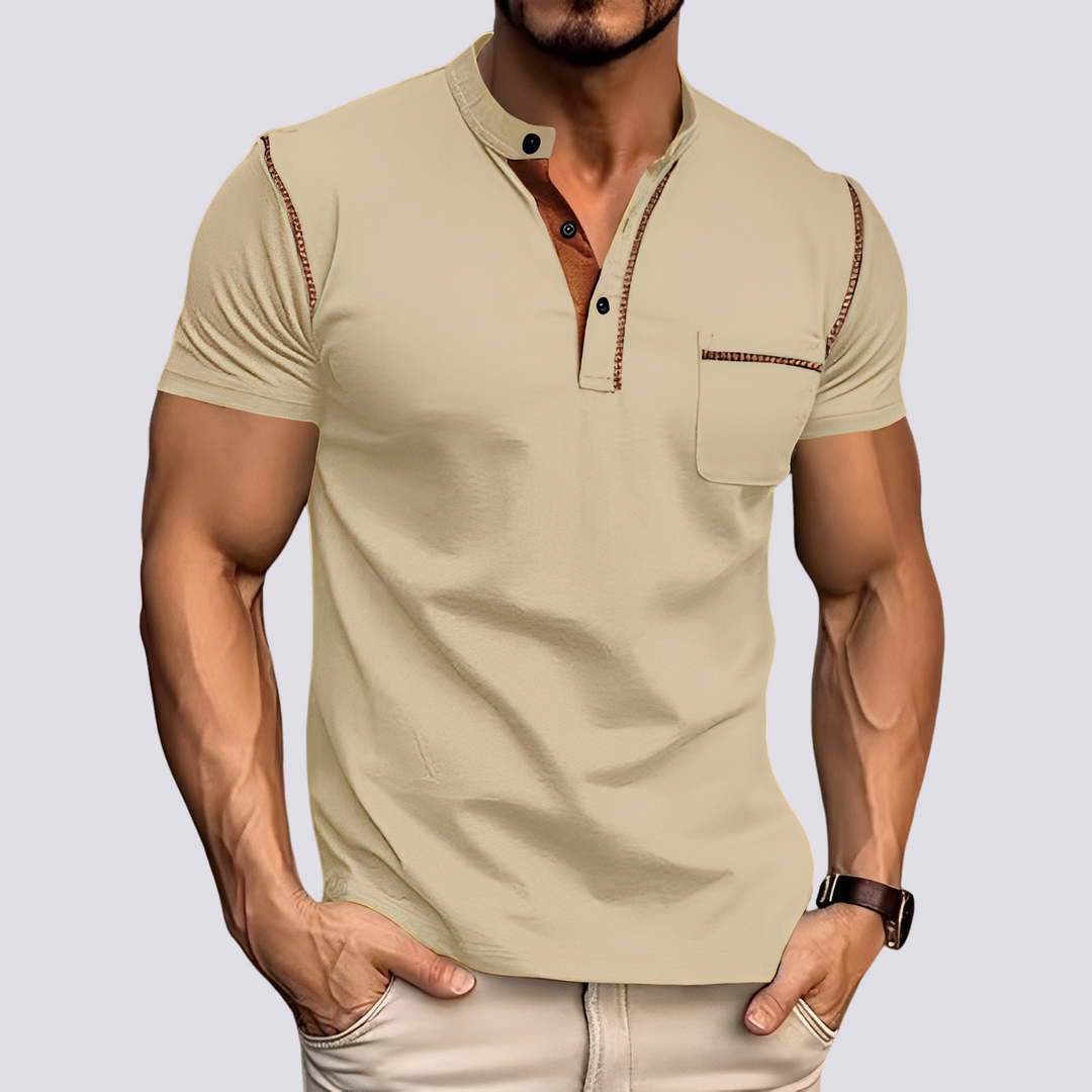 Stefan - Stilvolles, atmungsaktives Poloshirt für Herren