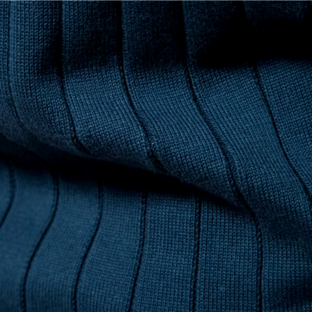 Zip Pullover Jacke | Strukturiertes Design mit Stehkragen