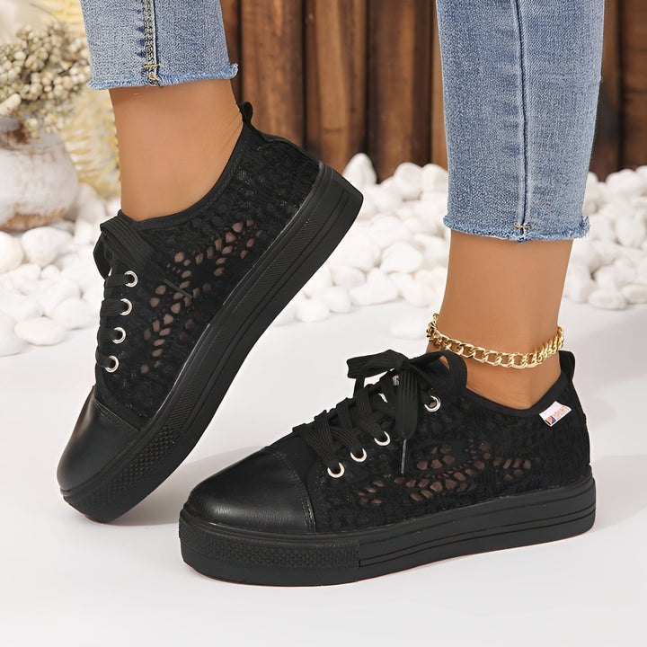 Jesse - Lässige Schnürsneaker mit Plateausohle für Damen
