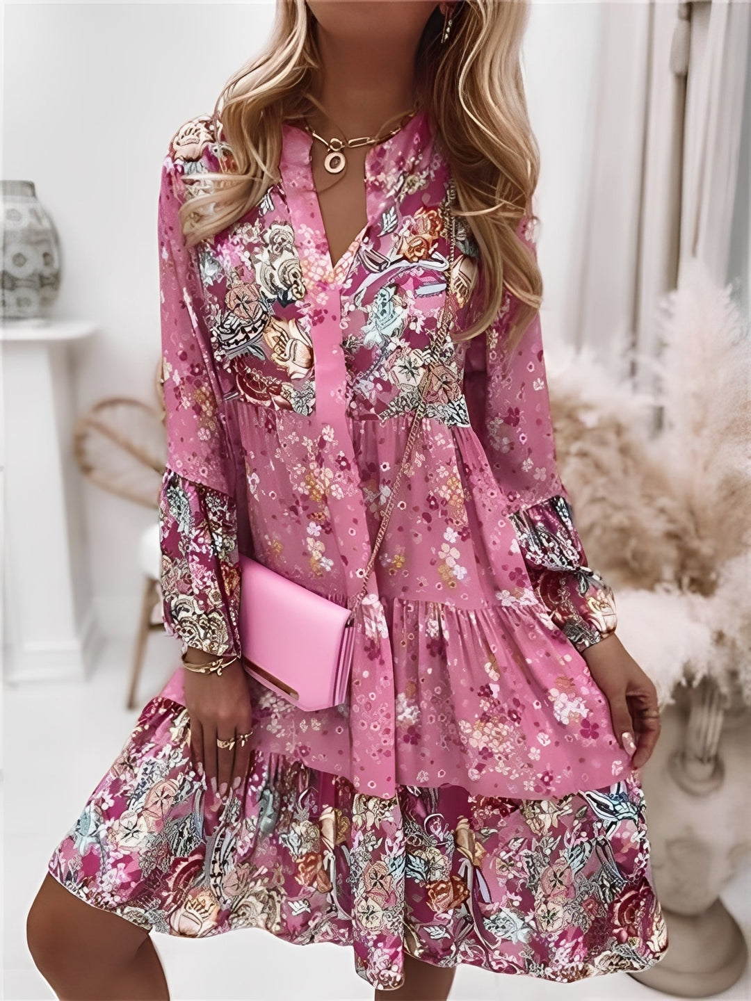 Jessie - Stilvolles, locker geschnittenes Partykleid für Damen