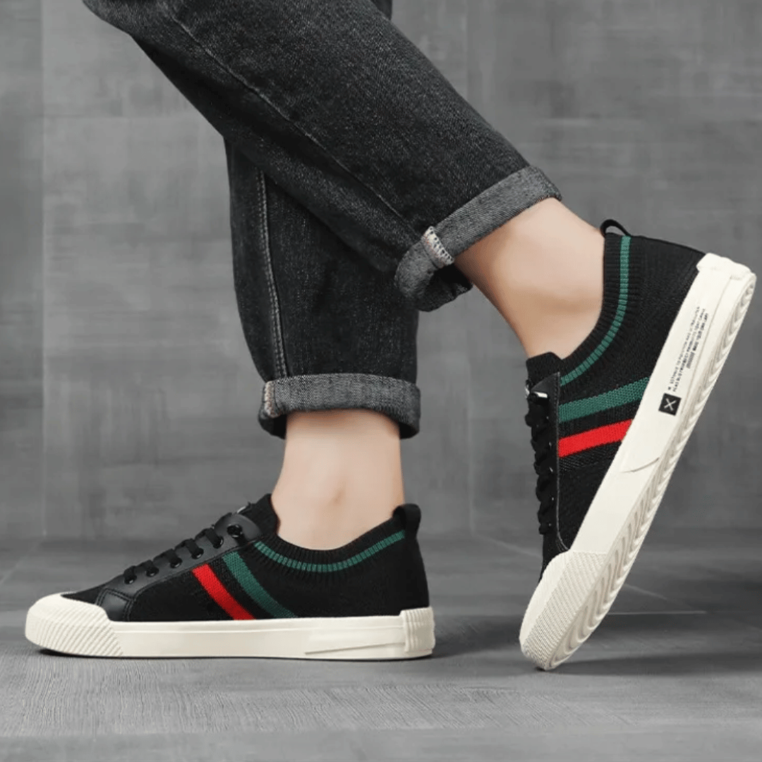 Herren Stylische Sneaker mit Streifen