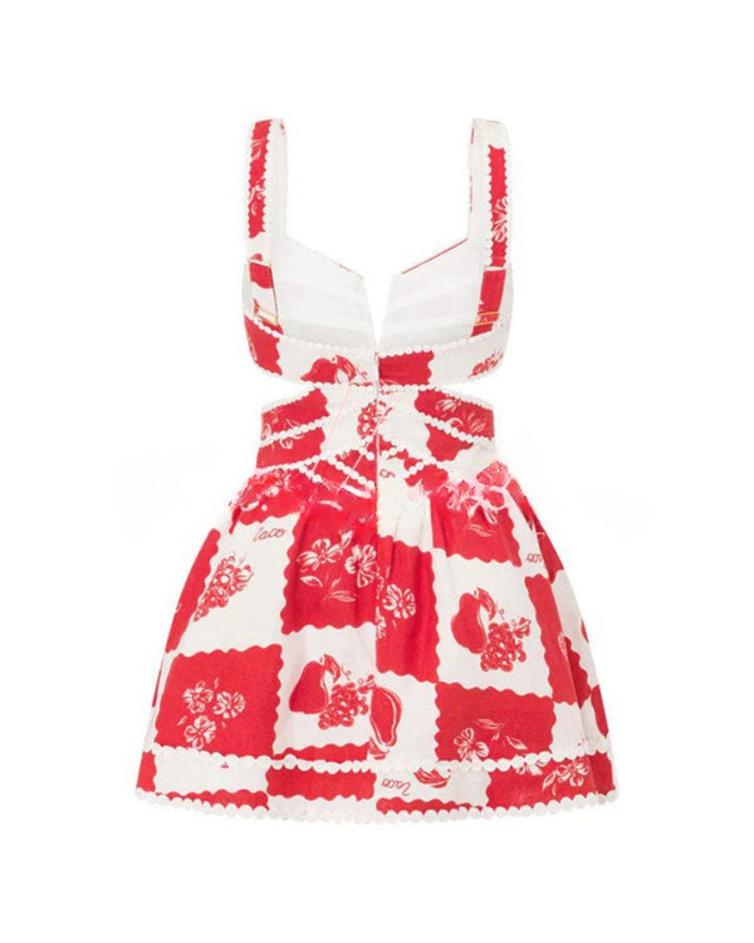 Ein-Schulter-Maxikleid aus Leinen für Damen
