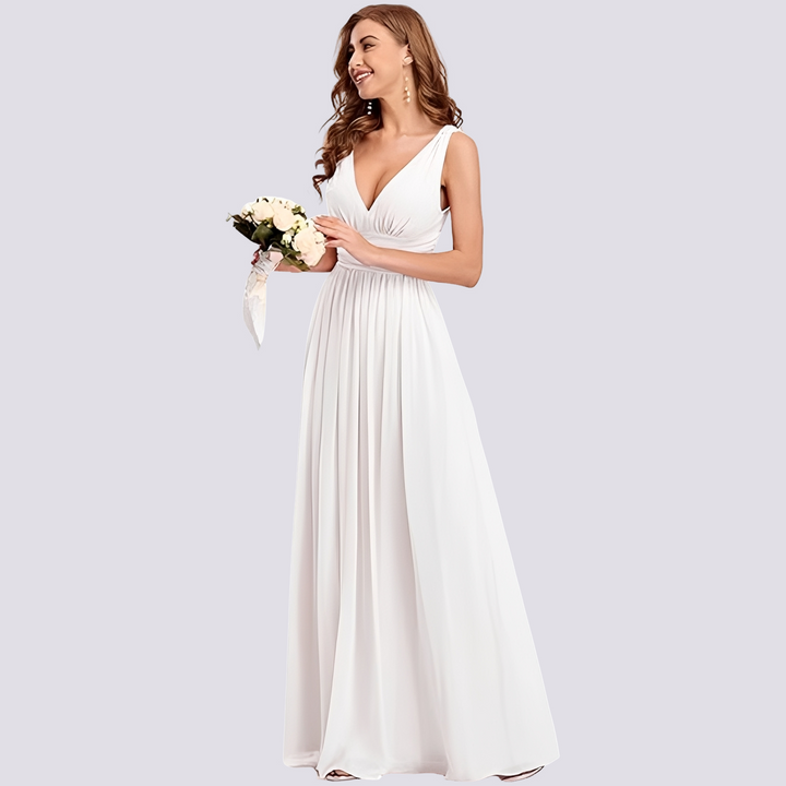 Maddie - Schickes ärmelloses Abendkleid für Damen