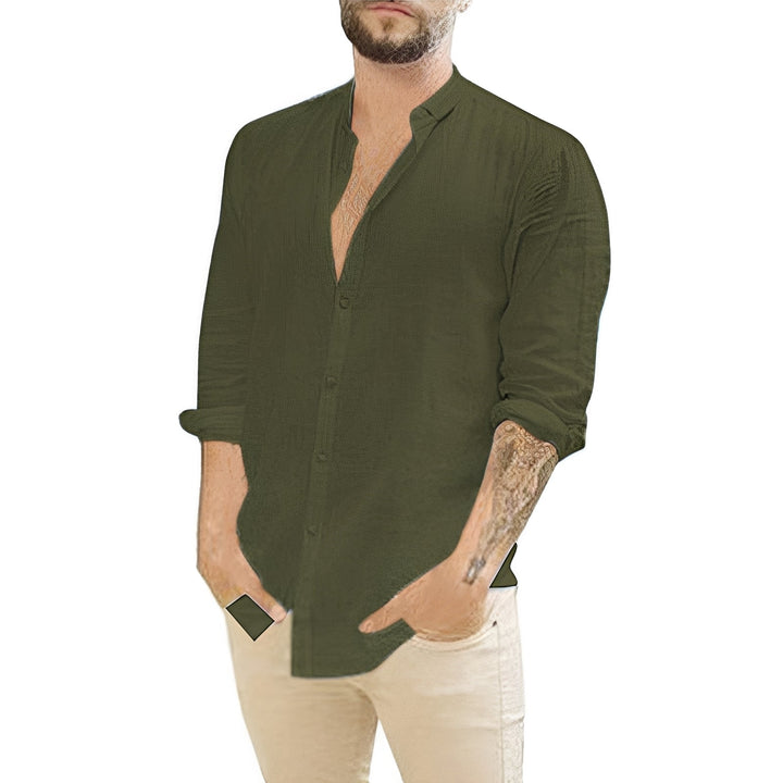 Johnny - Schlichtes Hemd mit Knopfleiste für Herren