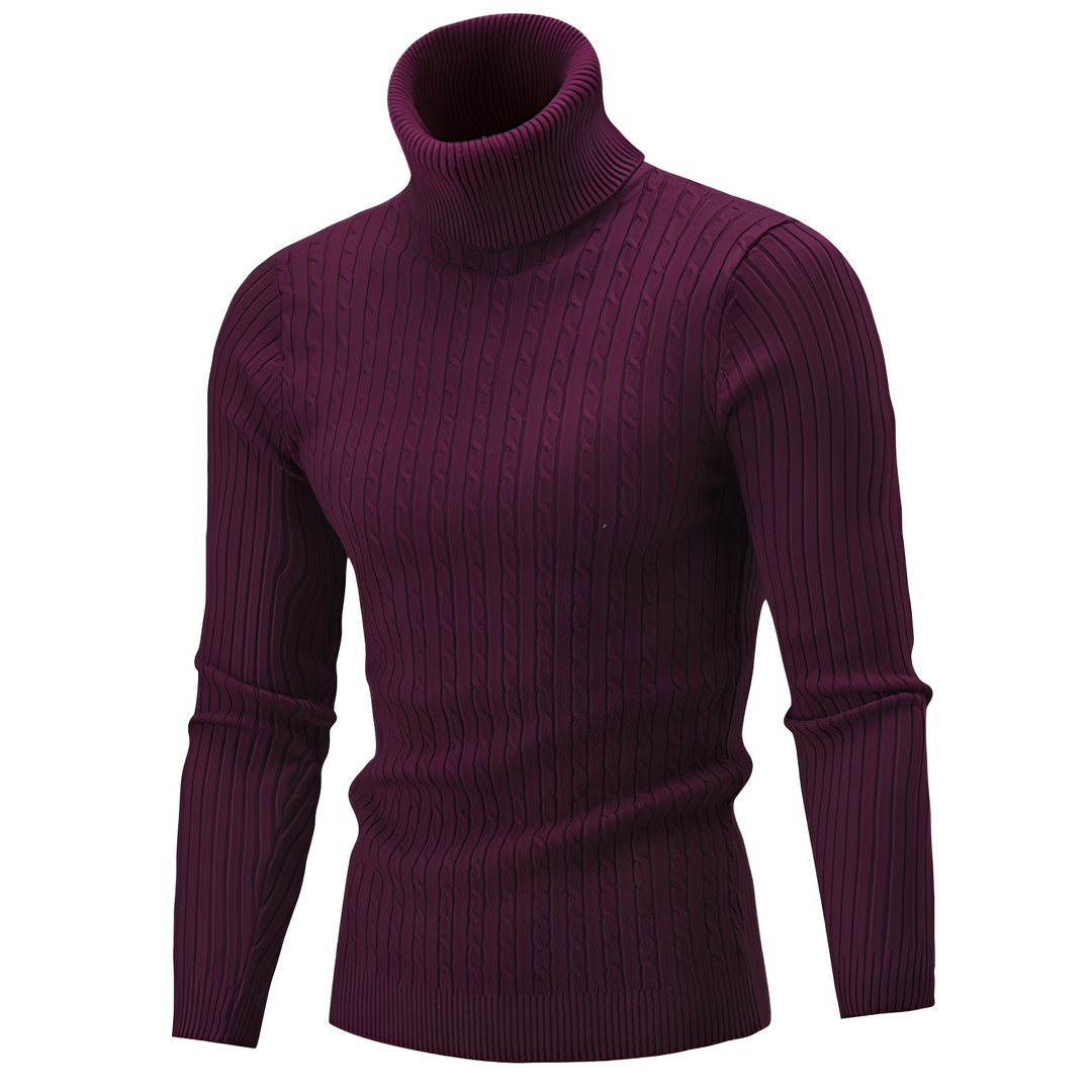 Patrick – Eleganter Rollkragenpullover für Herren