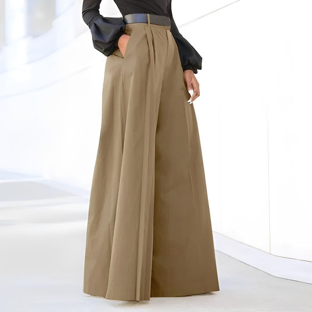 Ashley - Elegante, weit geschnittene Schlaghose für Damen