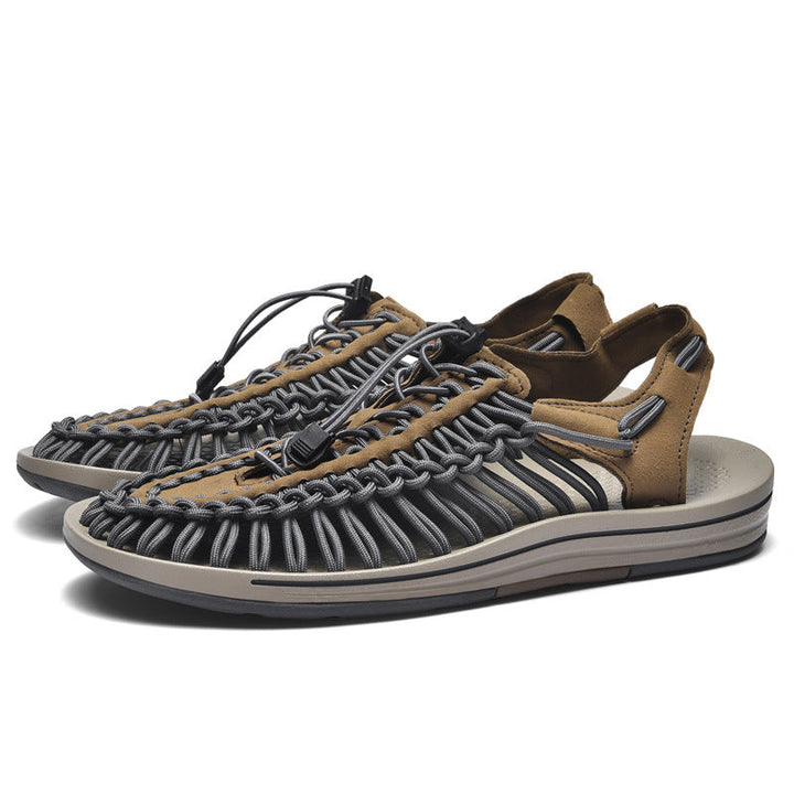Jeremy - Stilvolle Outdoor-Slipper-Sandalen für Herren