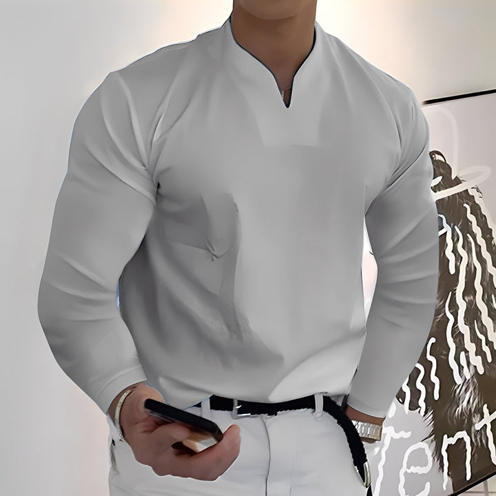 Corentin - Freizeit-Herren-Langarmhemd