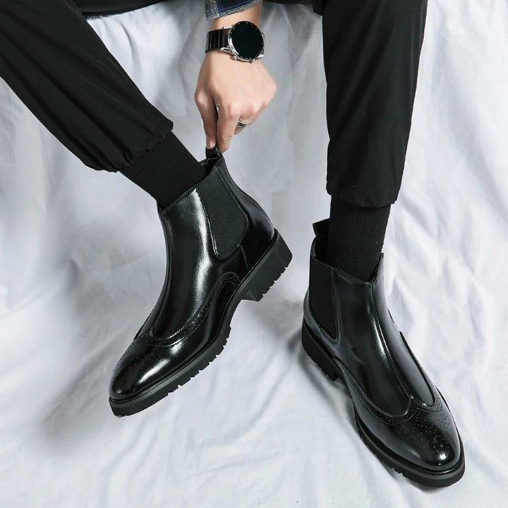 Louis – Genuine Leather Chelsea Boots - Image 19