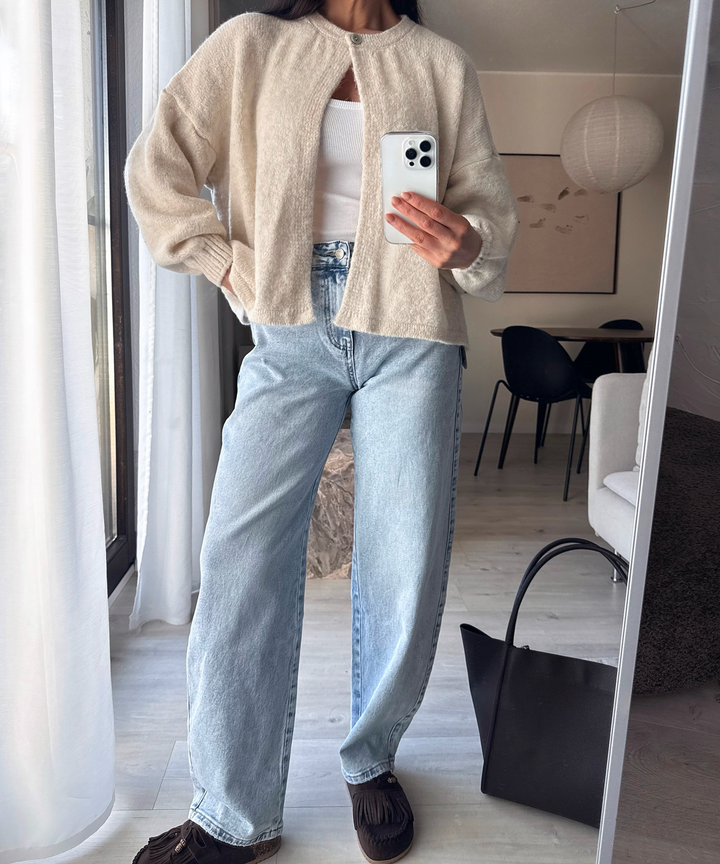 Barrel Jeans Saralena Hellblau Ladypolitan ♡