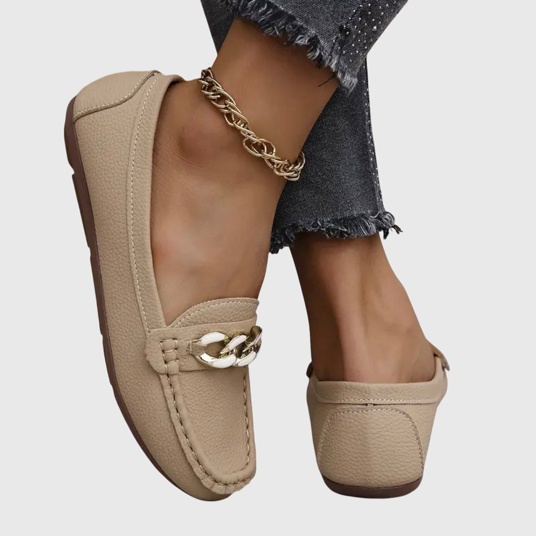 Orthopädische Slipper für Damen mit Kette