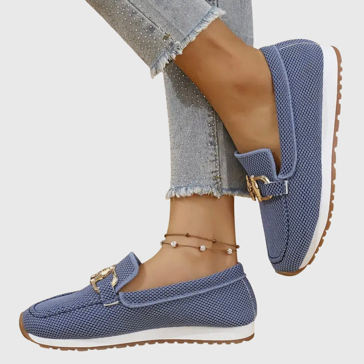 Orthopädische Damen-Loafer mit Fußbett