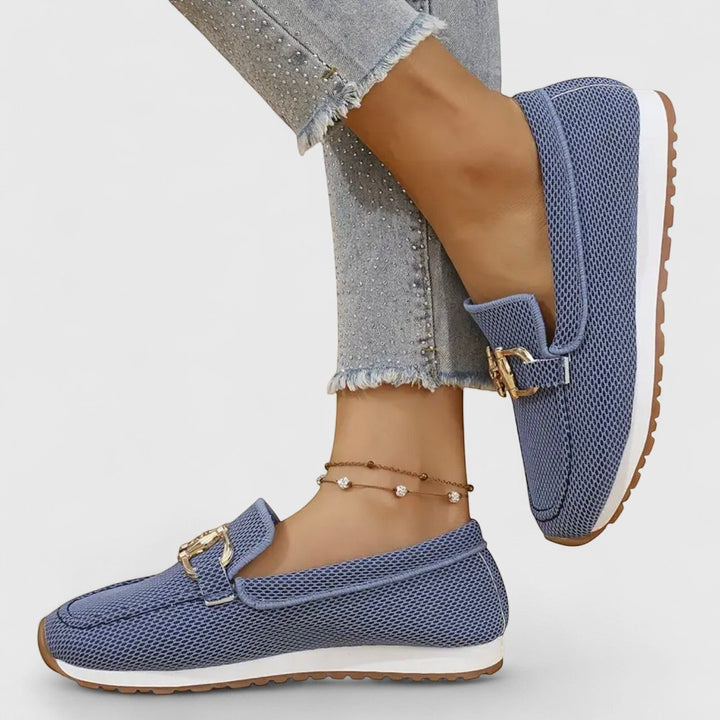 Loafers Damen aus Mesh mit Trense