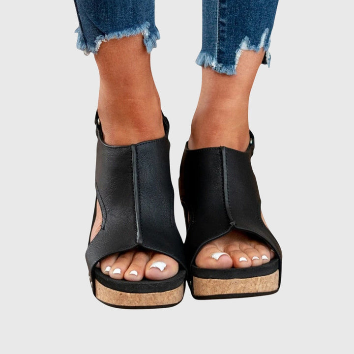 Greta | Damen Orthopädische Plattform Sandalen