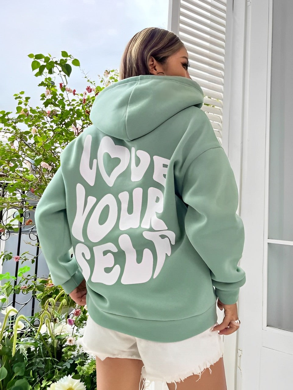 Daria – Gemusterter Hoodie mit hohem Tragekomfort