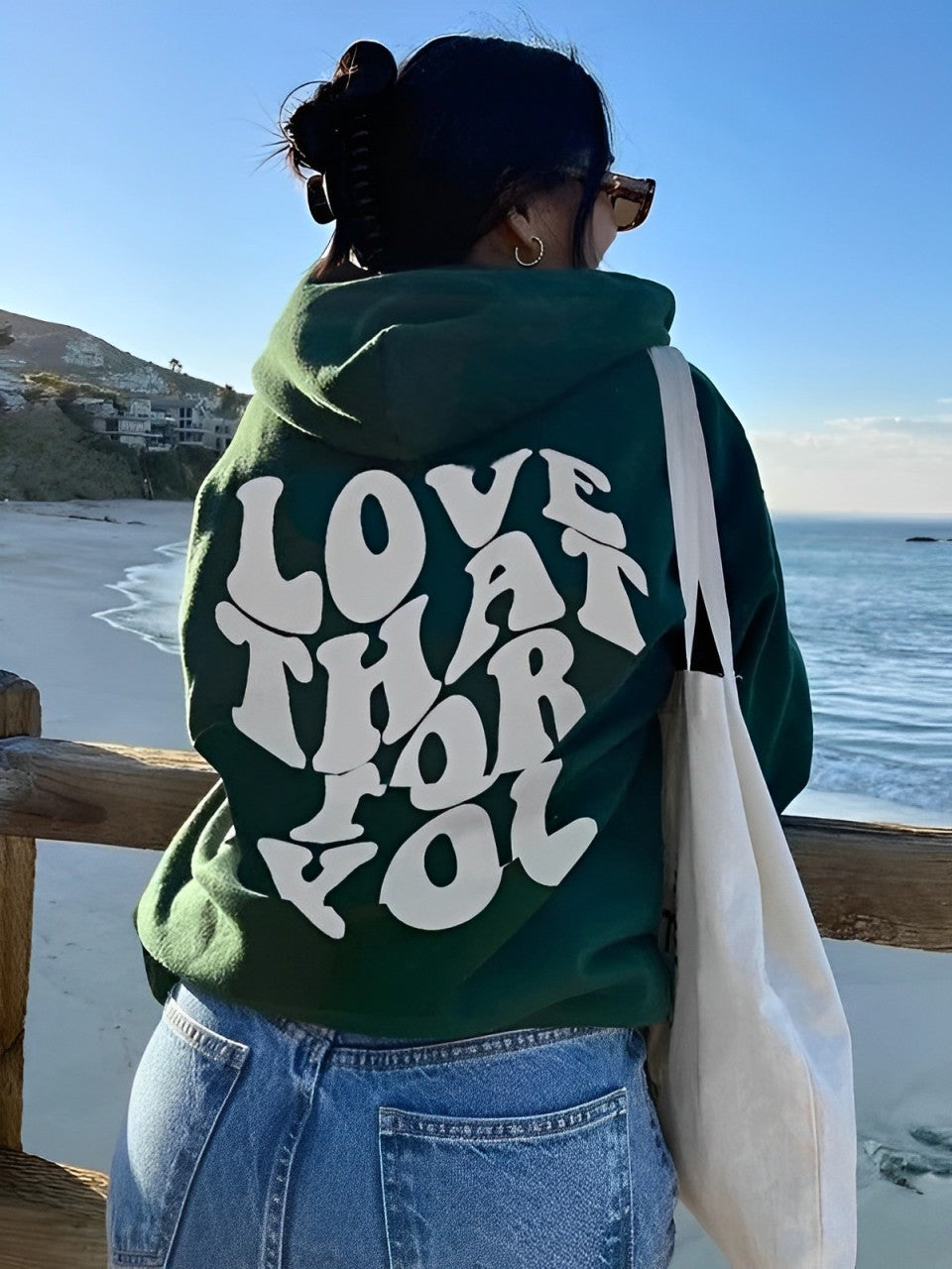 Daria – Gemusterter Hoodie mit hohem Tragekomfort