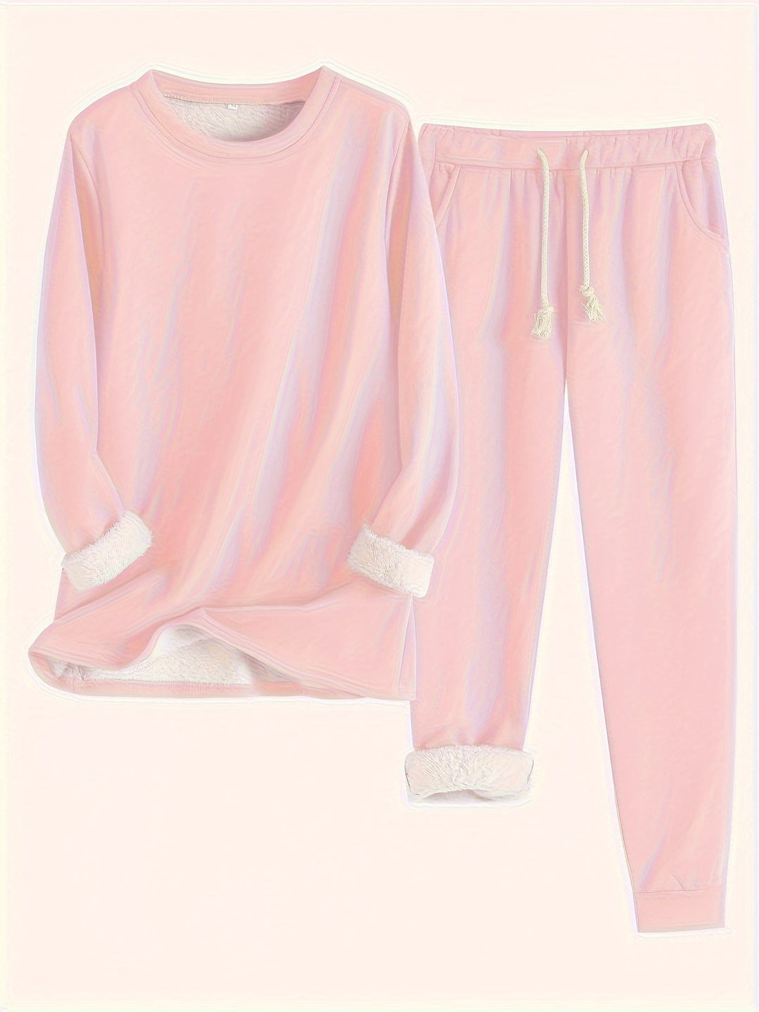 Elfriede | Damen Lässiges Winter-Loungewear-Set