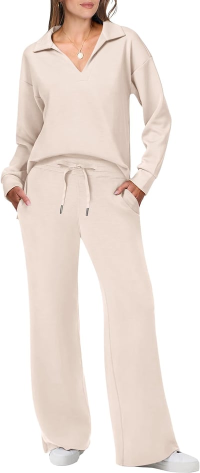 Jogginganzug Set | Pullover Und Weiter Hose