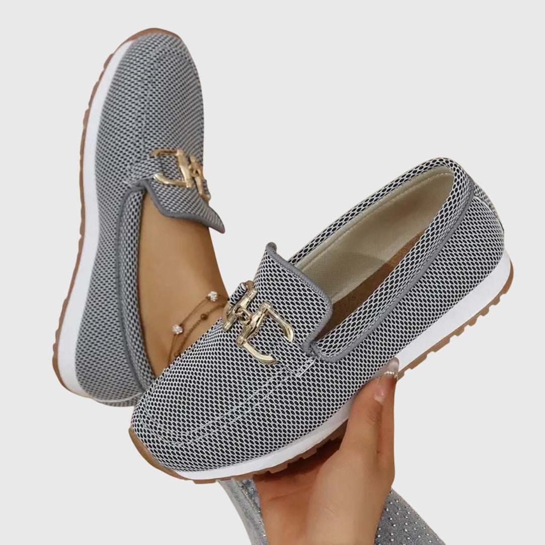 Loafers Damen aus Mesh mit Trense