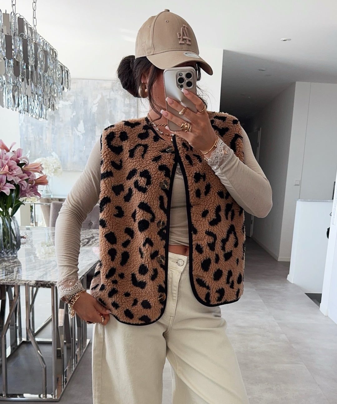 Teddyweste Bia Leo Camel Ladypolitan ♡