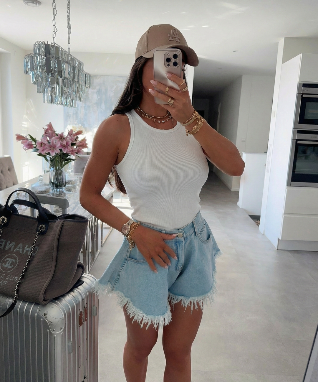 Top Karina Weiß Ladypolitan ♡
