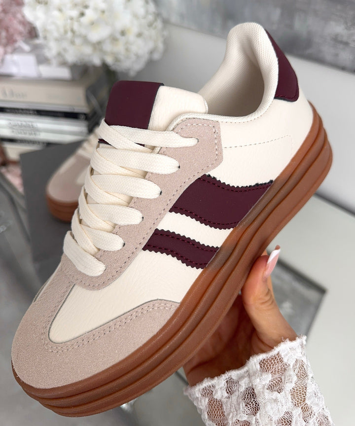 Sneaker Renita Weinrot Ladypolitan ♡
