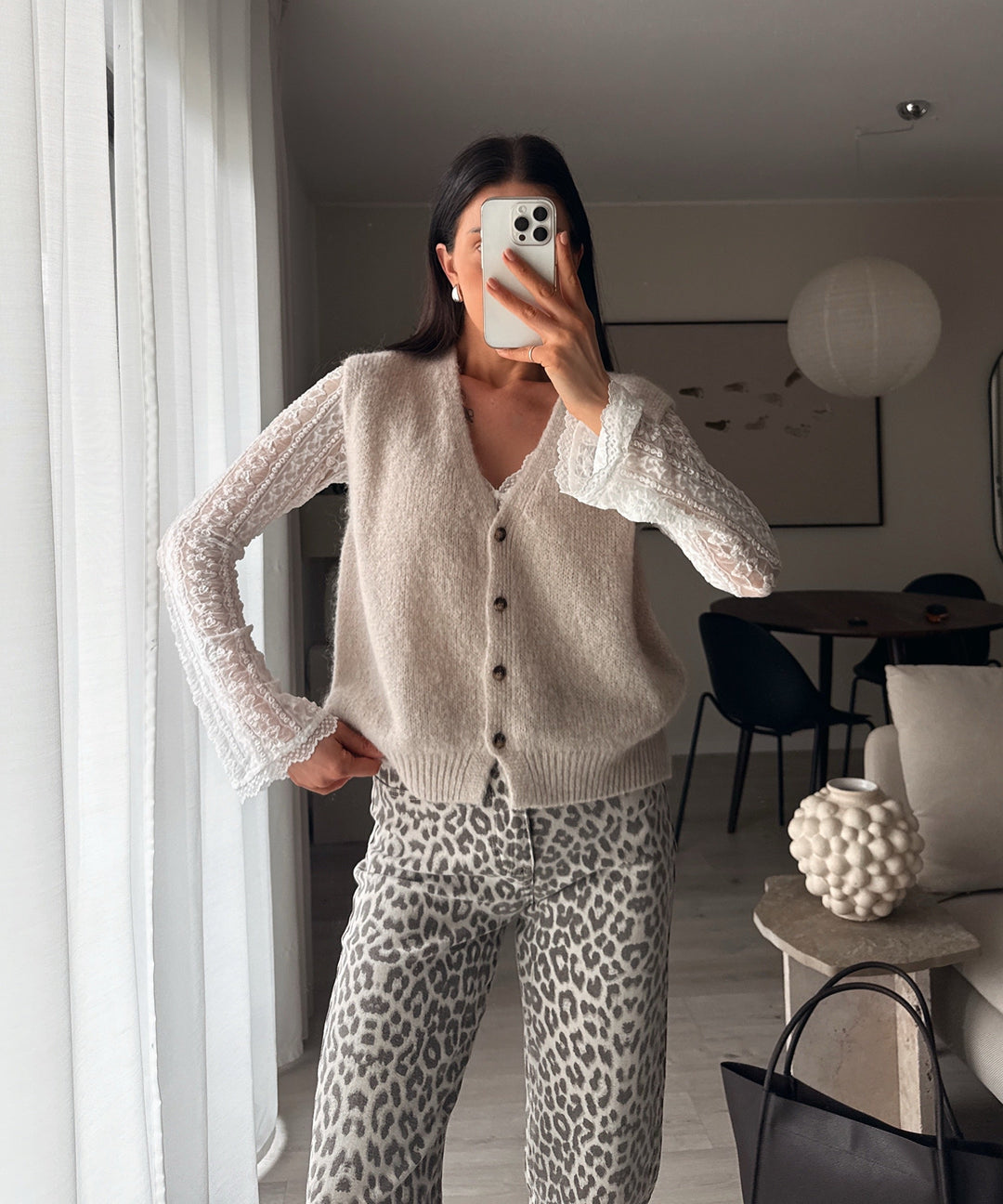 Spitzen Oberteil Maretta Weiß Ladypolitan ♡