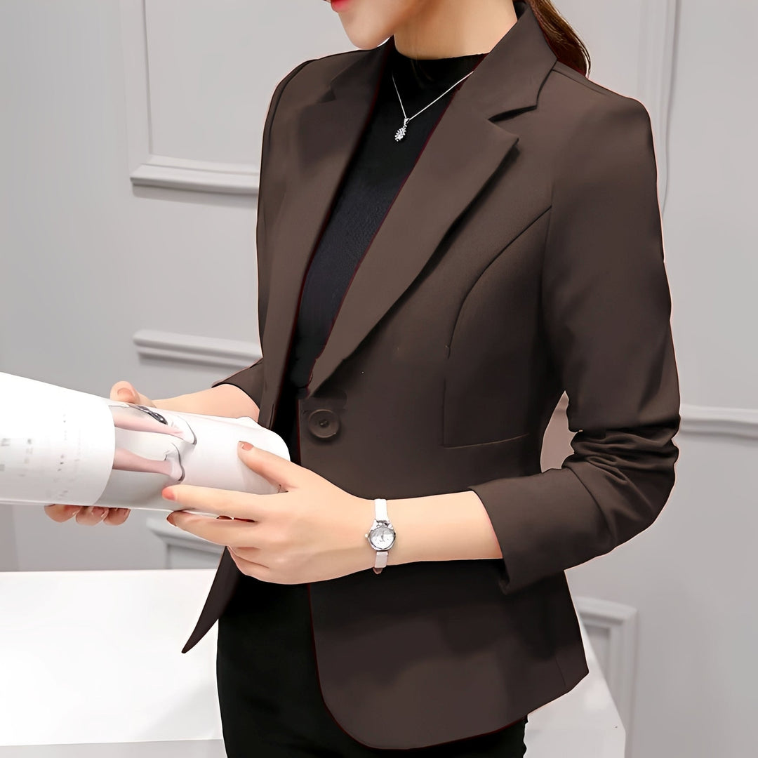 Lindy - Stilvoller Damenblazer mit einem Knopf