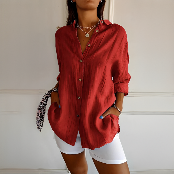 Shanelle - Trendige Damen-Sommerbluse