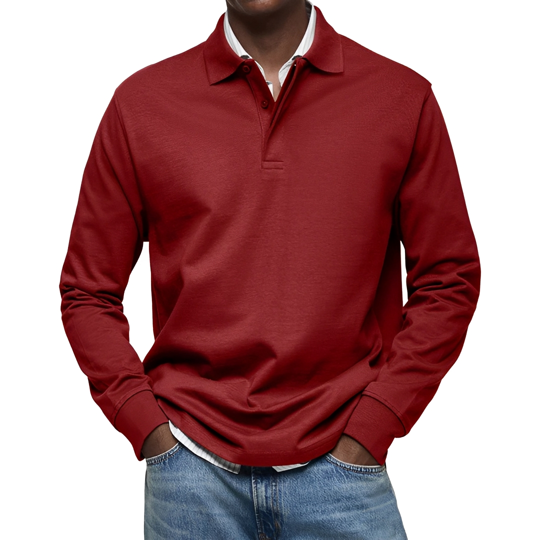 Argus - Herren Langarm-Polo