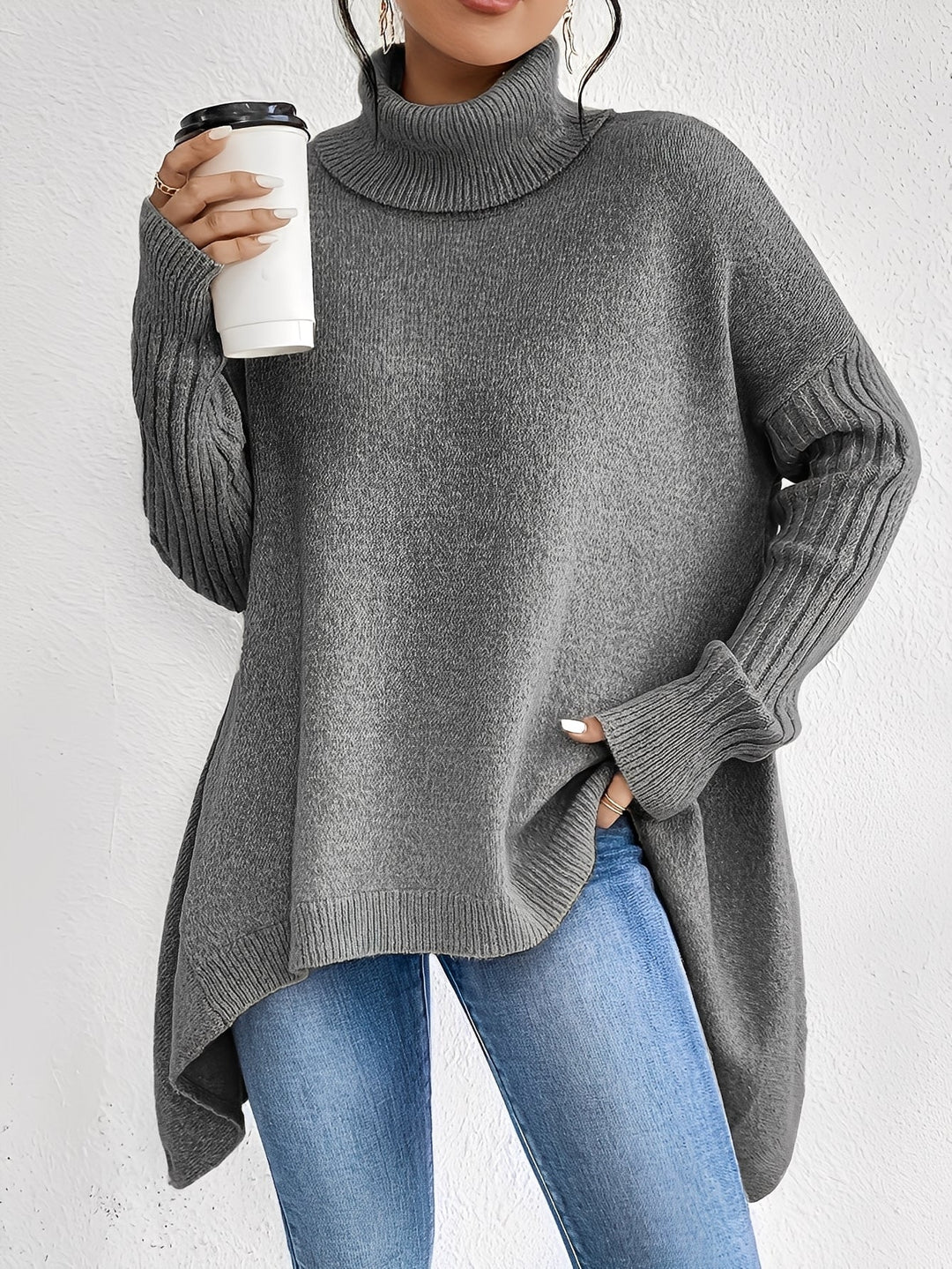 Jessica - Bequemer Rollkragenpullover für Damen