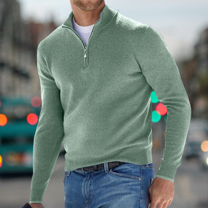 Carlo – Pullover mit Zipper